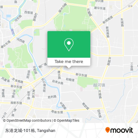 东港龙城-101栋 map