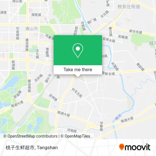 桃子生鲜超市 map