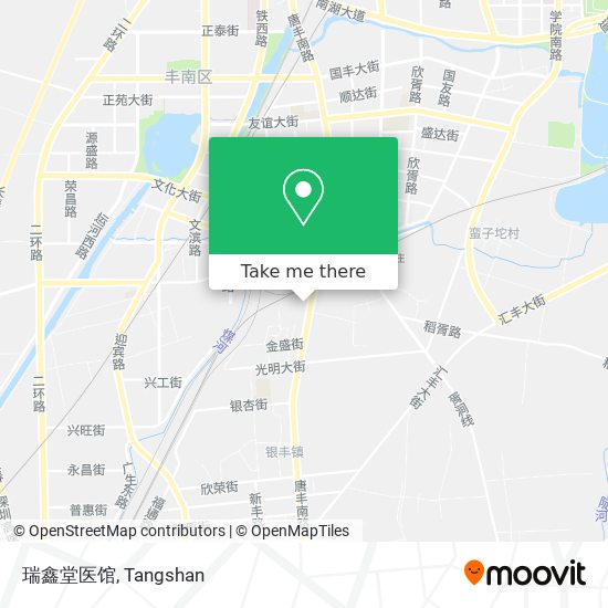 瑞鑫堂医馆 map