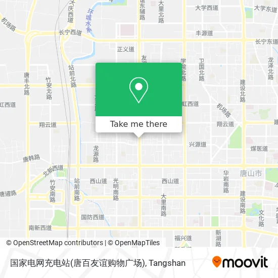 国家电网充电站(唐百友谊购物广场) map