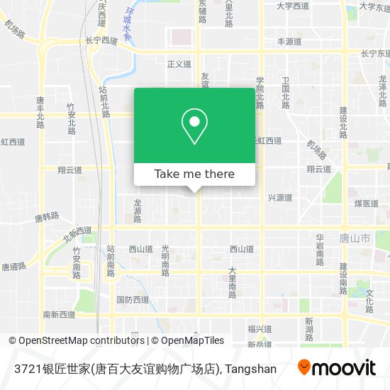 3721银匠世家(唐百大友谊购物广场店) map