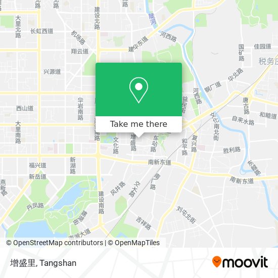 增盛里 map