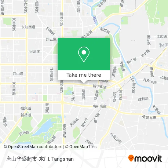 唐山华盛超市-东门 map