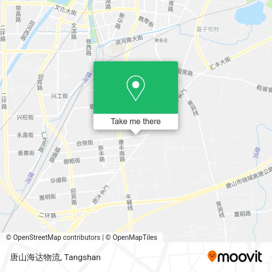 唐山海达物流 map