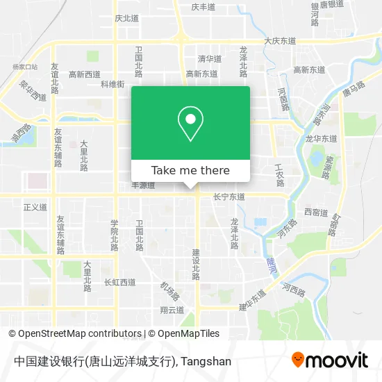 中国建设银行(唐山远洋城支行) map