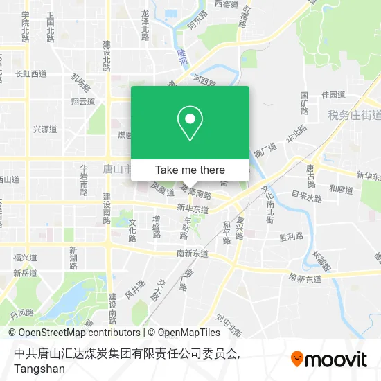 中共唐山汇达煤炭集团有限责任公司委员会 map