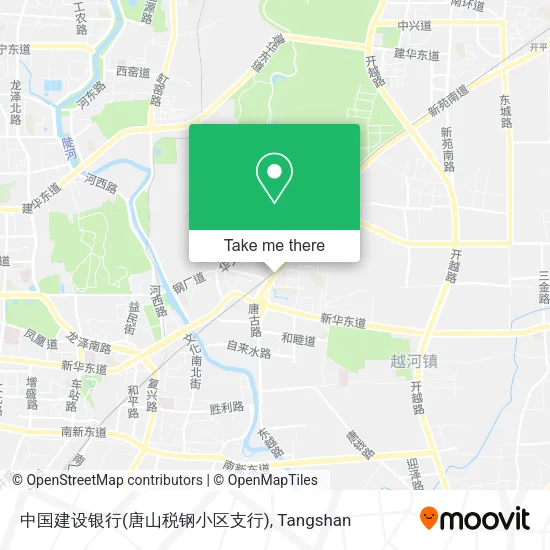中国建设银行(唐山税钢小区支行) map