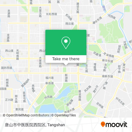 唐山市中医医院西院区 map