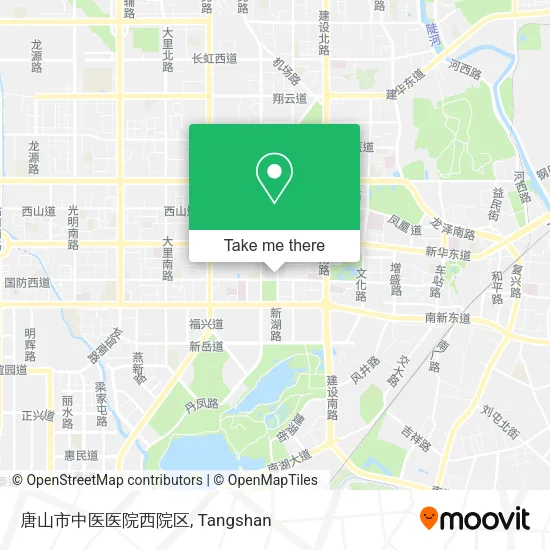 唐山市中医医院西院区 map
