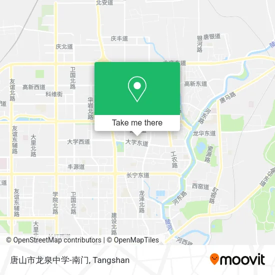 唐山市龙泉中学-南门 map