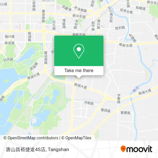 唐山昌裕捷途4S店 map