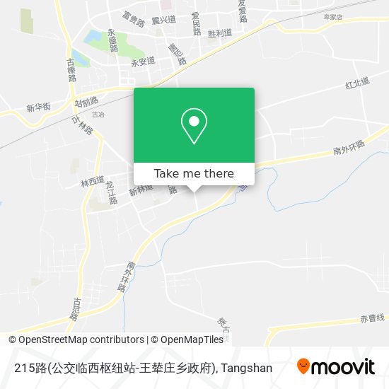 215路(公交临西枢纽站-王辇庄乡政府) map