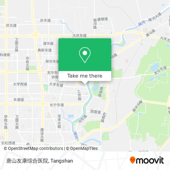 唐山友康综合医院 map