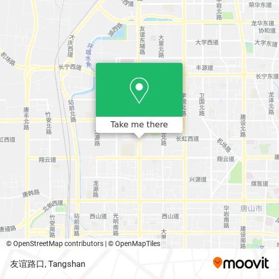 友谊路口 map
