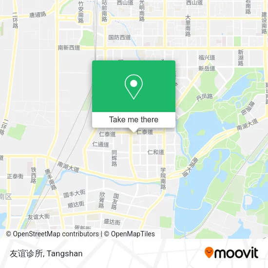 友谊诊所 map