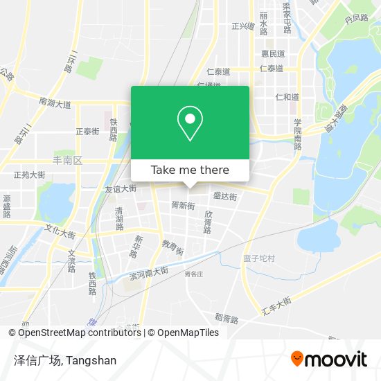 泽信广场 map
