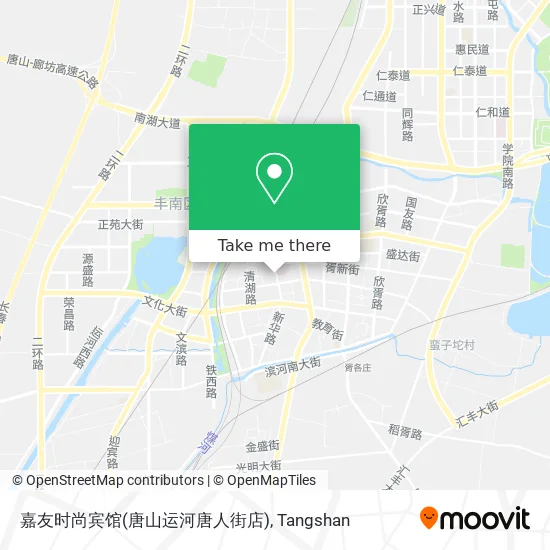 嘉友时尚宾馆(唐山运河唐人街店) map