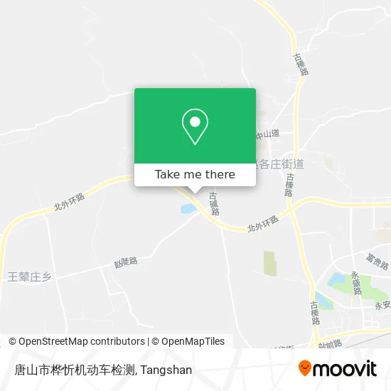 唐山市桦忻机动车检测 map