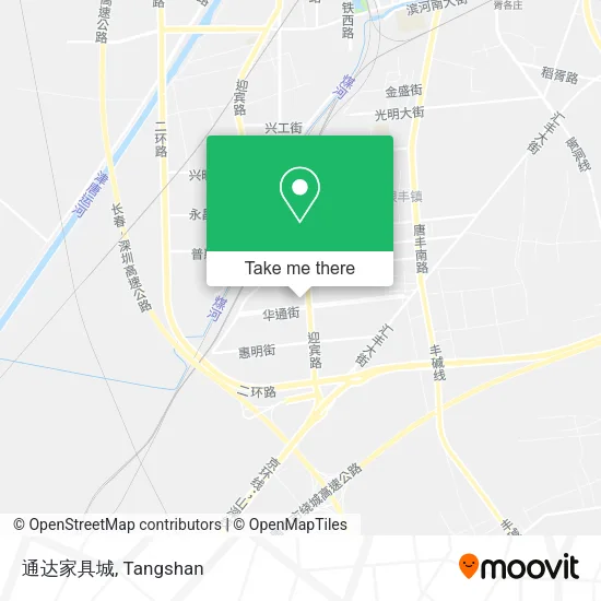 通达家具城 map