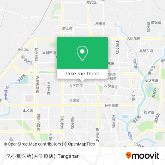亿心堂医药(大学道店) map