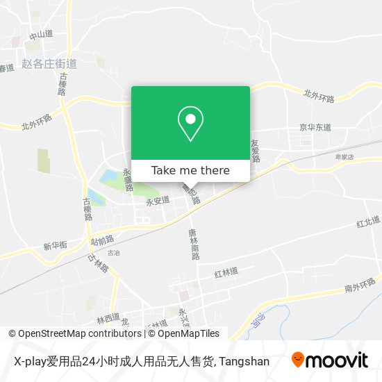 X-play爱用品24小时成人用品无人售货 map