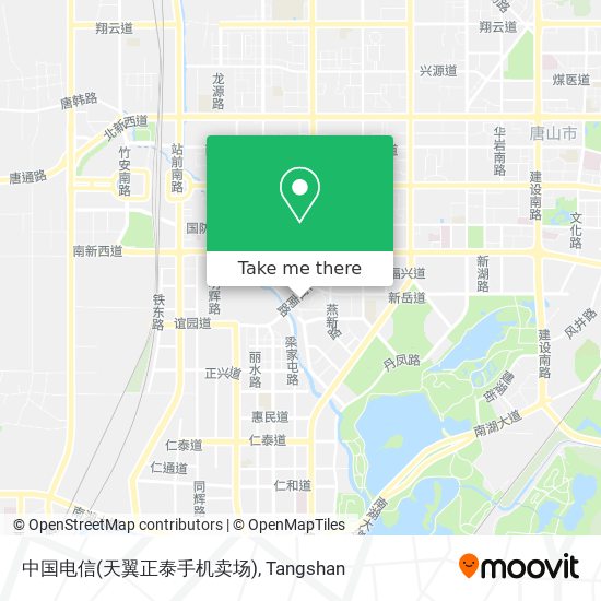 中国电信(天翼正泰手机卖场) map