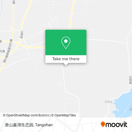 唐山鑫湖生态园 map