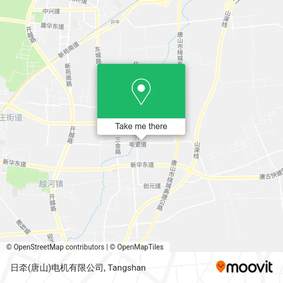 日牵(唐山)电机有限公司 map