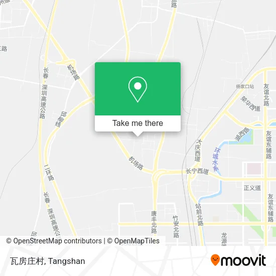 瓦房庄村 map