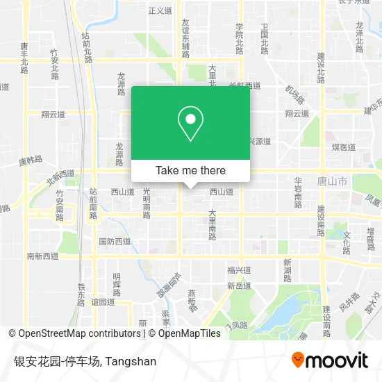 银安花园-停车场 map