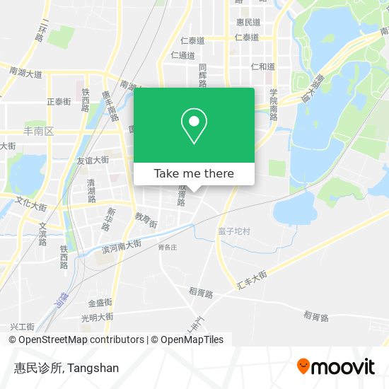 惠民诊所 map