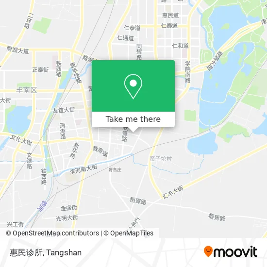 惠民诊所 map