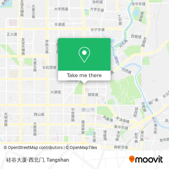 硅谷大厦-西北门 map