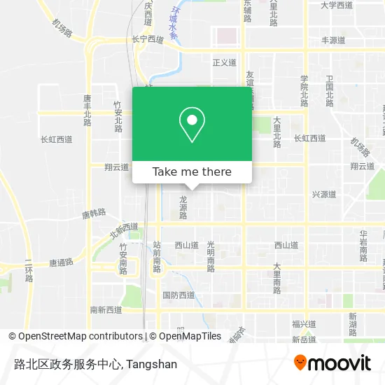 路北区政务服务中心 map