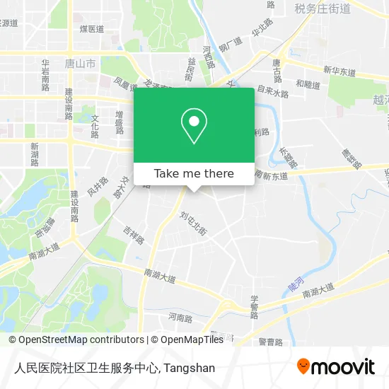 人民医院社区卫生服务中心 map