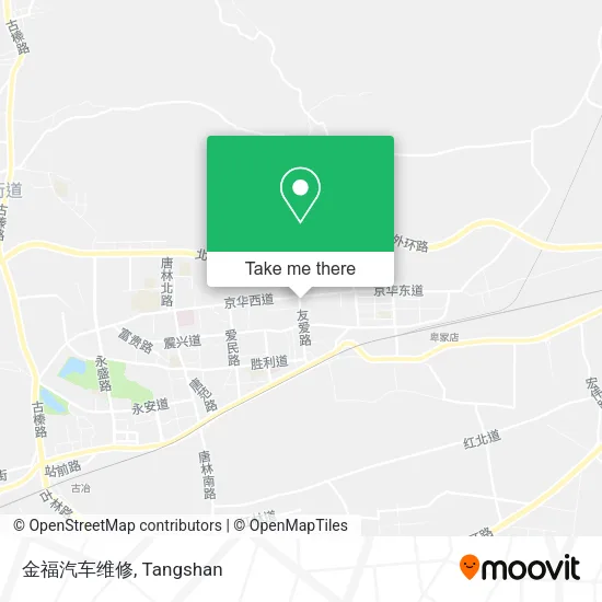 金福汽车维修 map