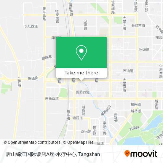 唐山锦江国际饭店A座-水疗中心 map