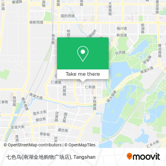 七色鸟(南湖金地购物广场店) map
