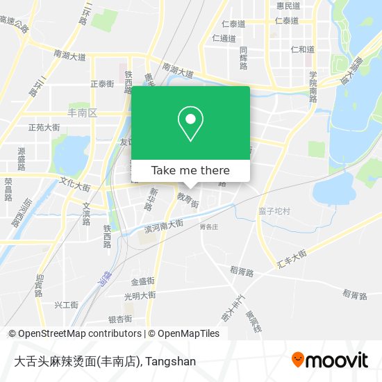 大舌头麻辣烫面(丰南店) map