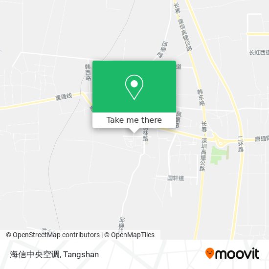 海信中央空调 map