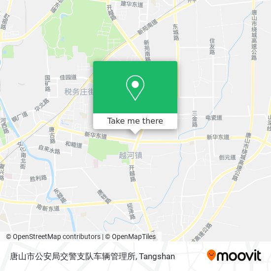 唐山市公安局交警支队车辆管理所 map