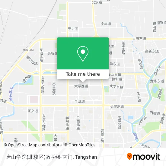 唐山学院(北校区)教学楼-南门 map