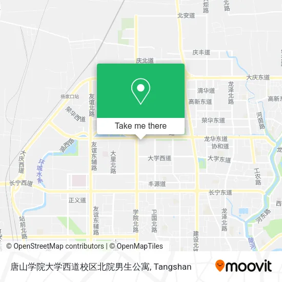 唐山学院大学西道校区北院男生公寓 map