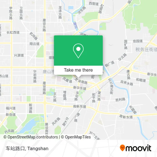 车站路口 map