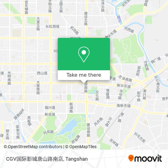 CGV国际影城唐山路南店 map