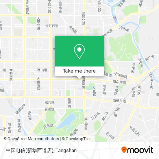 中国电信(新华西道店) map