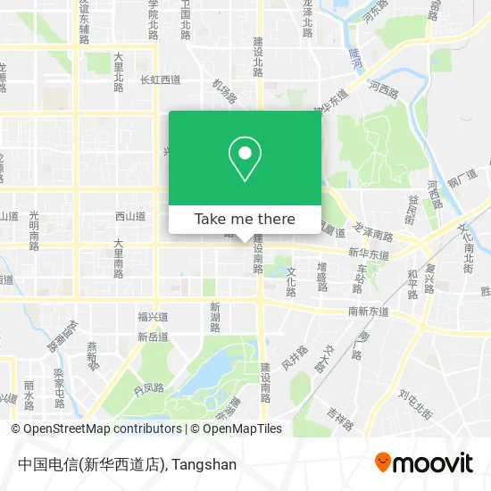 中国电信(新华西道店) map
