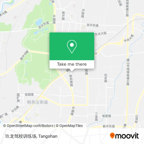 玖龙驾校训练场 map