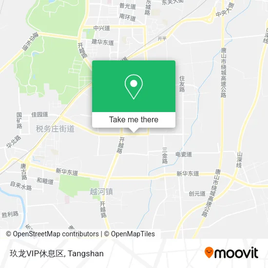 玖龙VIP休息区 map