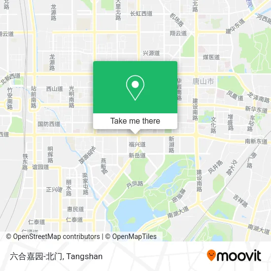 六合嘉园-北门 map